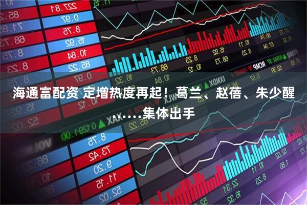 海通富配资 定增热度再起！葛兰、赵蓓、朱少醒……集体出手